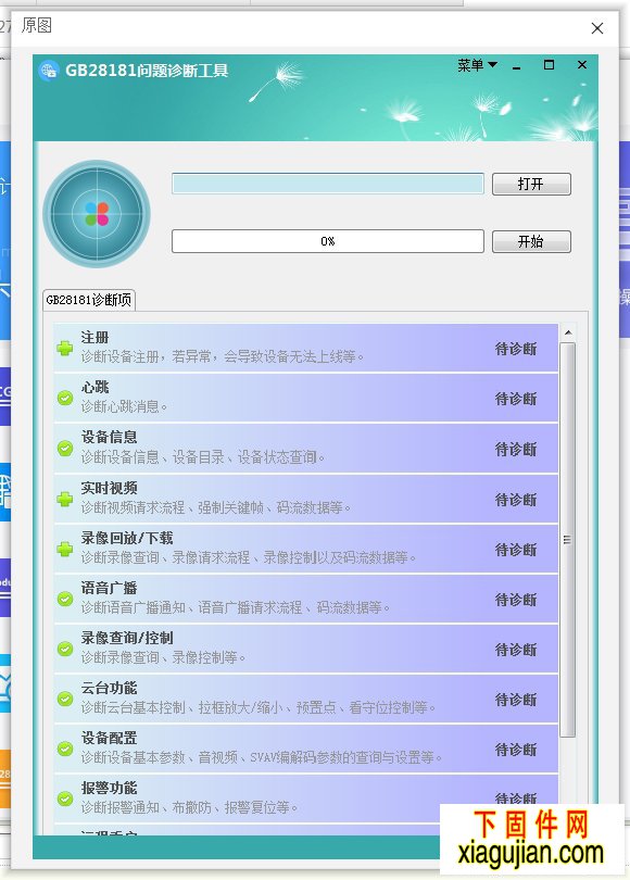 大华GB28181问题诊断工具V2.0.0