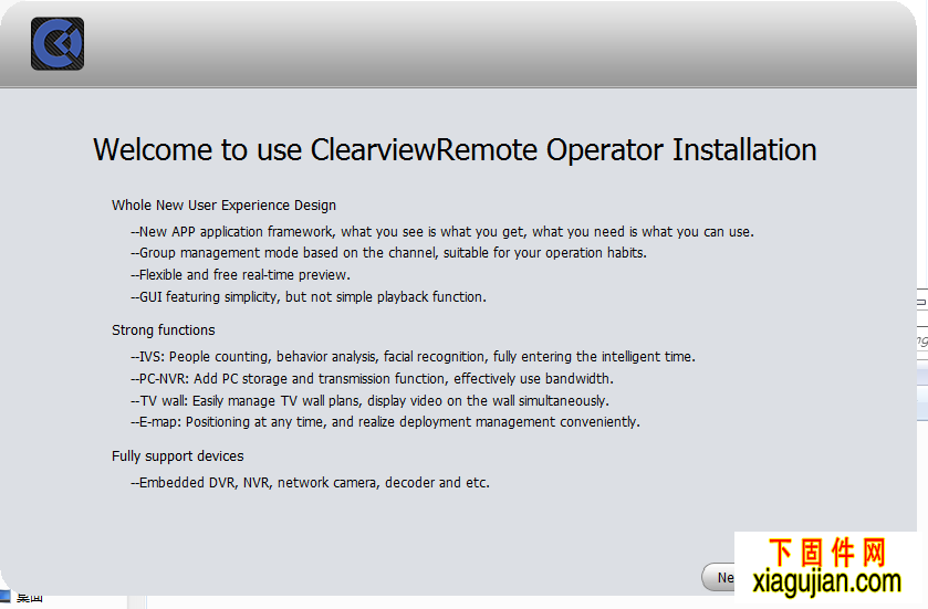 英文版SmartPSS_Eng_ClearviewRemote_V1.10.1.R.20141118 英文版客户端软件，提醒此软件仅提供给知道使用方法的人下载，如果你不确定其使用方法请不要下载。